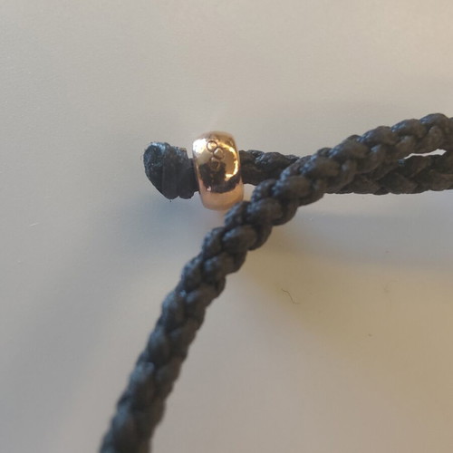 Links of London Rose Gold Vermeil Skull Bracelet