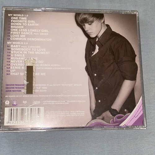 Justin Bieber My Worlds CD new, special Greek edition