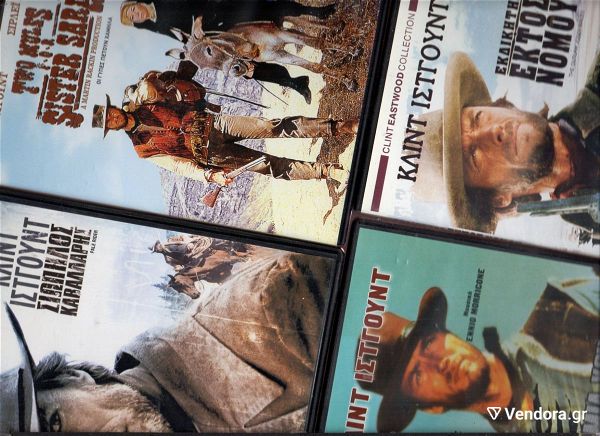  DVD (4) tenies Western klint istgount  (D-008)