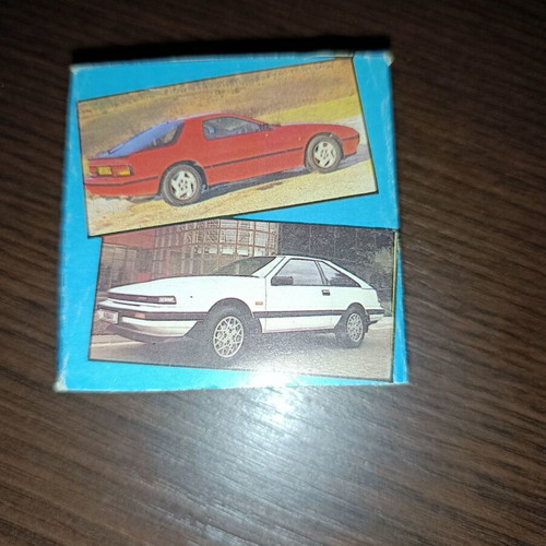 Blek Issue 425 Cards Used with 1988 Car Stickers