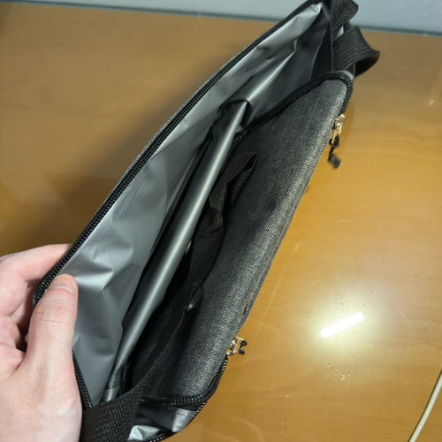 Cooling Bag gray with adjustable strap, new