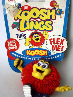 The Koosh Lings Tugs Flex Me Oddz On vintage 90's new