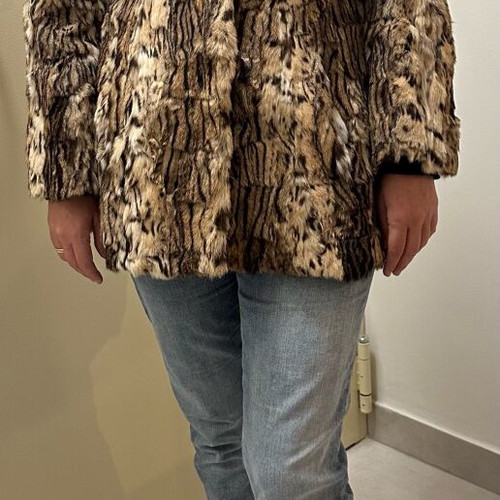 Natural fur like new, genuine from Kastoria, elegant and fitted