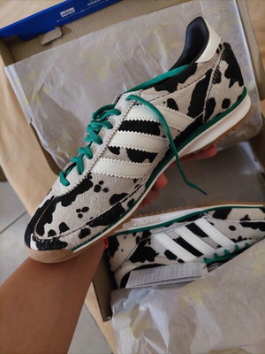 Adidas SL 72 OG Co αθλητικά καινούργια, μαύρο και πράσινο, νούμερο 39.5