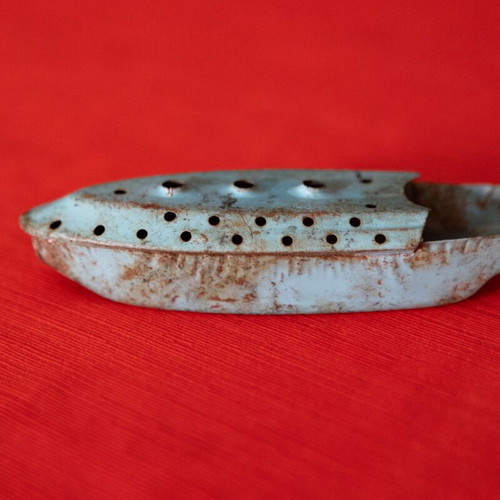 Paninyriotiki Barkoula toy used, made of sheet metal