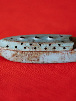 Paninyriotiki Barkoula toy used, made of sheet metal