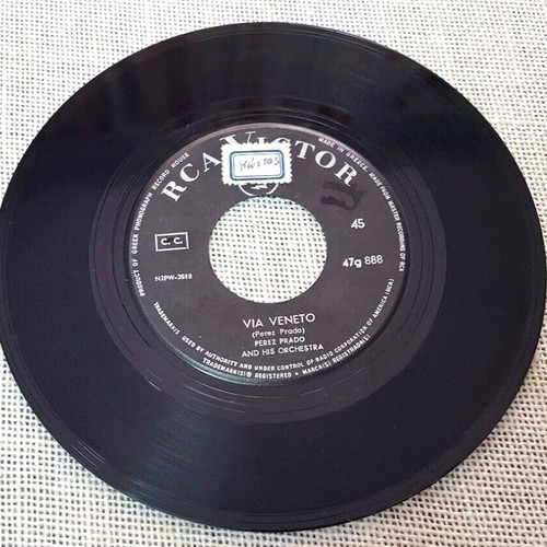 Perez Prado And His Orchestra Via Veneto / La Ragazza 7' used