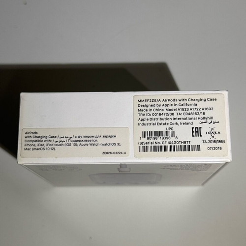 AirPods MMEF2ZE/A box like new, original Apple