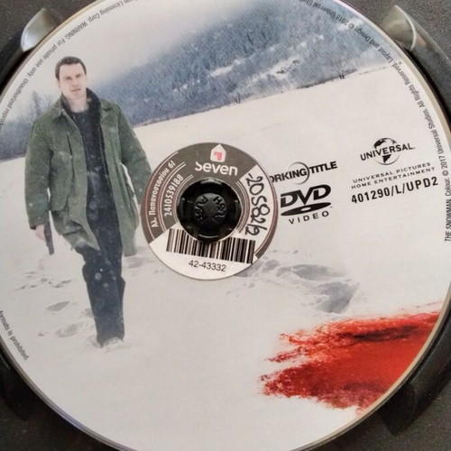 The Snowman 2017 DVD used with Greek subtitles