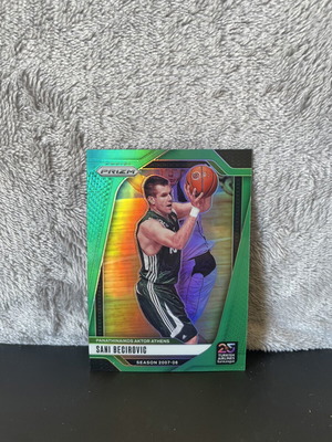 2024-25 Panini Prizm Euroleague Sani Begirovic Green Prizm card like new
