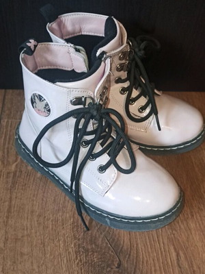 Adams kid's boots used, size 30, white and pink