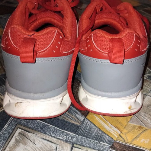 Runner men's sports sneakers size 43, red