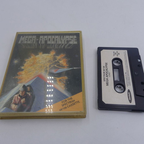 Mega-Apocalypse ZX Spectrum game used, 1988, Martech, classic shooter