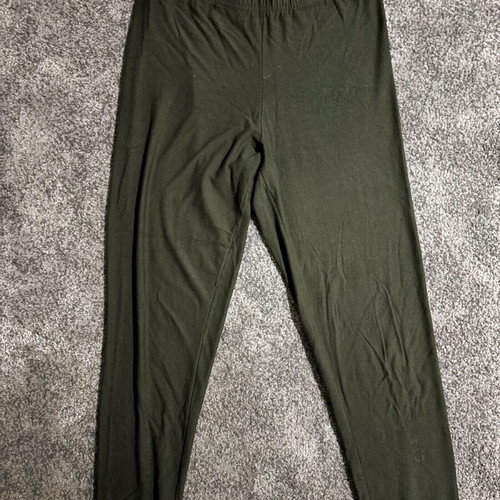 Khaki women's leggings large like new, barely worn