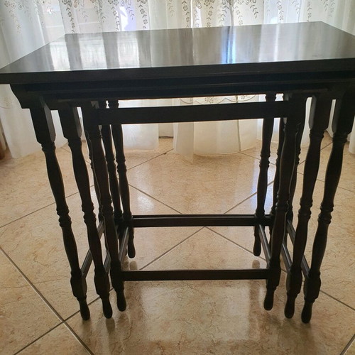 Side tables used, set of 3 pieces