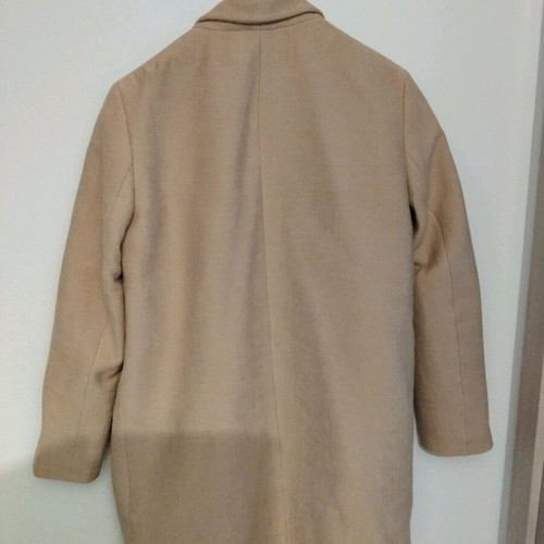 Zara oversized pink coat used with animal print lining