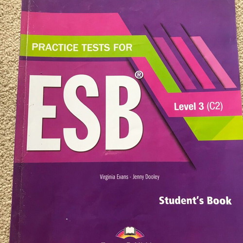 ESB Practice Tests Level 3 (C2) student’s book used for Proficiency