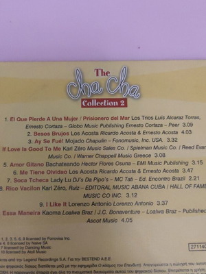 Cha Cha Collection 2 CD new