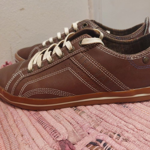 Ted Baker brown unisex lace-up shoes, size 40, sneakers