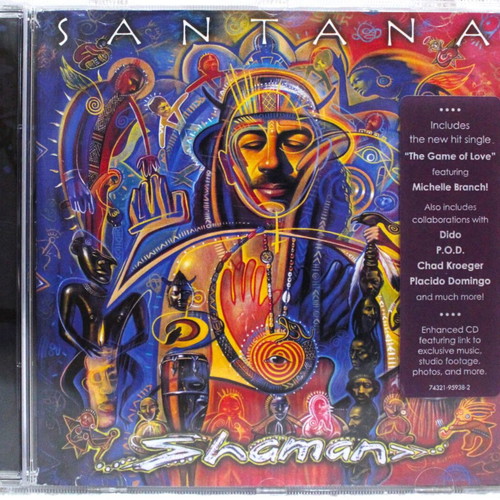 Santana Shaman CD album used, enhanced, rock