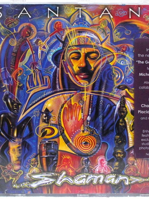 Santana Shaman CD album used, enhanced, rock