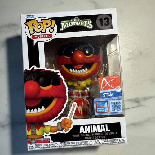 Funko Pop! Movies The Muppets Animal 13 Exclusive 2024 Athenscon new