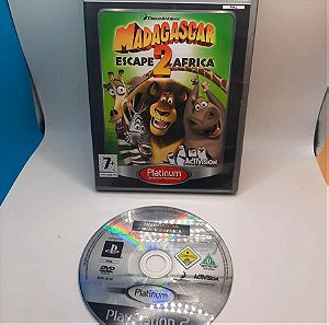 Sony playstation 2 ( ps2 ) Madagascar 2 : Escape 2 Africa Platinum Έκδοση χωρις manual