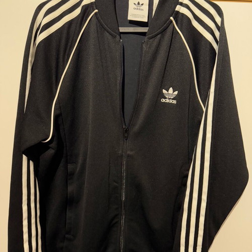 Adidas men's jacket black like new size M