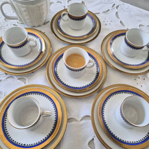 Coffee cup set of 6 like new, Bavaria, Johann Seltmann Vohenstrauß