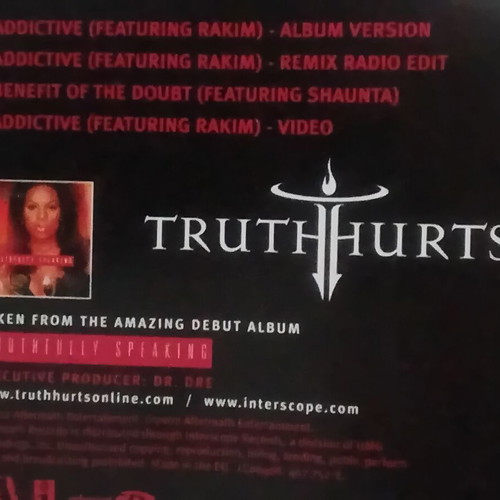Truth Hurts CD by Rakim like new
