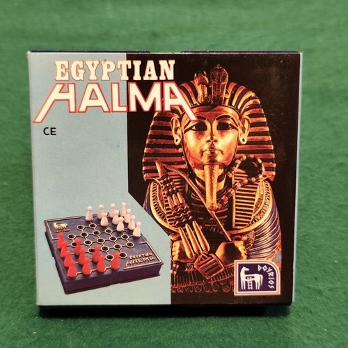 Egyptian Halma 1984 board game by Dourios, vintage