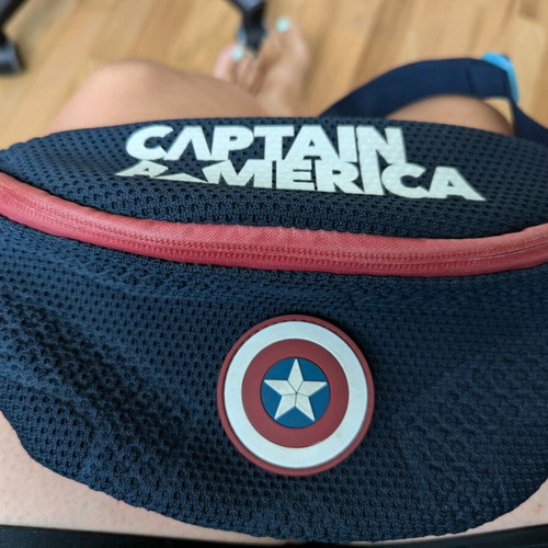 Captain America Kids Banana Bag like new