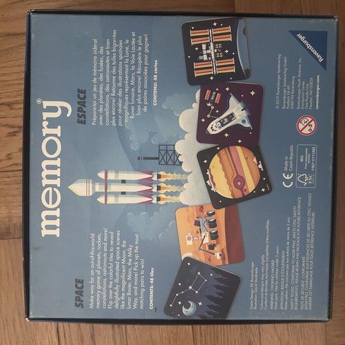 Memory Cards Ravensburger board game like new