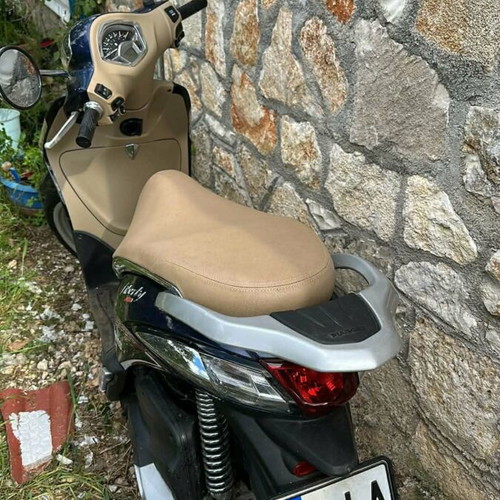 Liberty scooter like new, 2.5k km, blue, semi-automatic