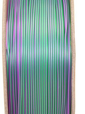 Sting3d premium PLA Silk filament tricolor blue green purple 1kg new