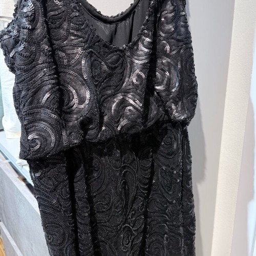 Mango dress with sequins medium like new