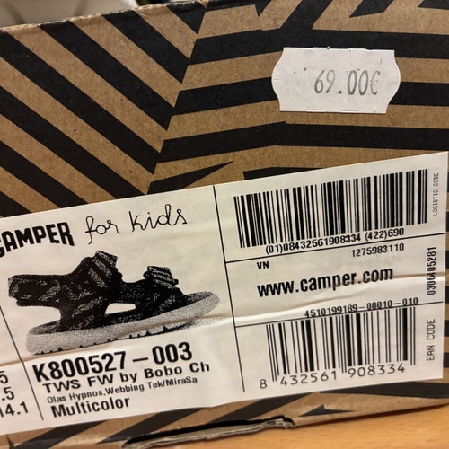 Camper children's sandals