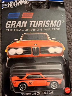 Hotwheels '73 BMW 3.0 CSL Race Car new