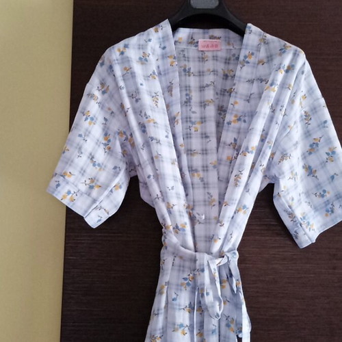 Women's summer robe blue like new, size S