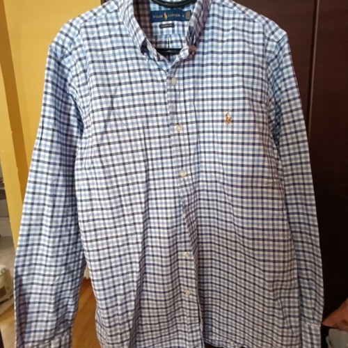 Ralph Lauren men's striped shirt new, 100% cotton, size M