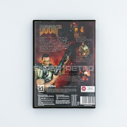 Doom 3 PC game very good condition, complete edition