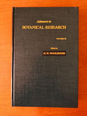 Advances in Botanical Research Volume 10 book