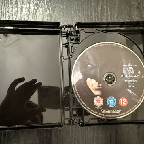 Batman Dark Knight Trilogy 4K Ultra HD Blu-Ray set like new with Greek subtitles