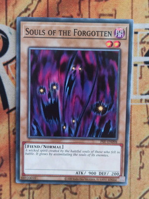Souls Of The Forgotten Yu-Gi-Oh! κάρτα σαν καινούργια