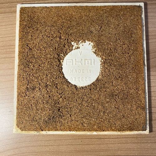 Collectible Akmi - Stasinopoulos plaque used with 1980 calendar