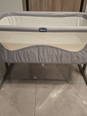 Βρεφικό λίκνο συγκοίμησης Chicco Next2Me, γκρι/ανθρακί