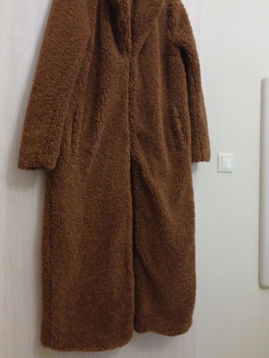Na-Kd teddy coat new, brown, size small