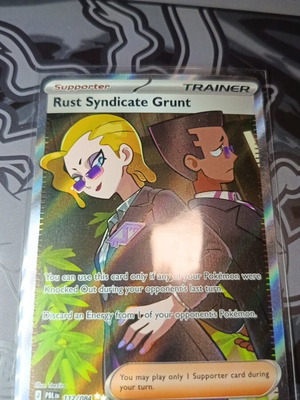 Rust Syndicate Grunt Pokemon card 112/084 new