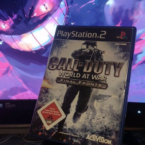 Call of Duty World At War Final Fronts PS2 like new