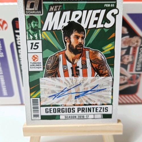 Georgios Printezis Marvels 2024-25 Auto Card new